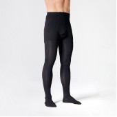 Компрессионное мужское трико, 2 класс компрессии VENOTEKS Medical Cotton 2P396, черное черный